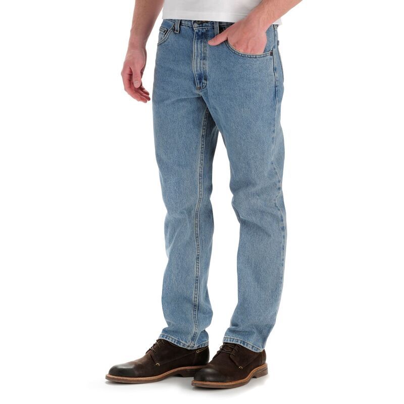 リー メンズ ボトムス デニムパンツ レギュラーフィット ストレート ジーンズ Mens Lee Regular Fit Straight Leg Jeans Light Stone ストーン