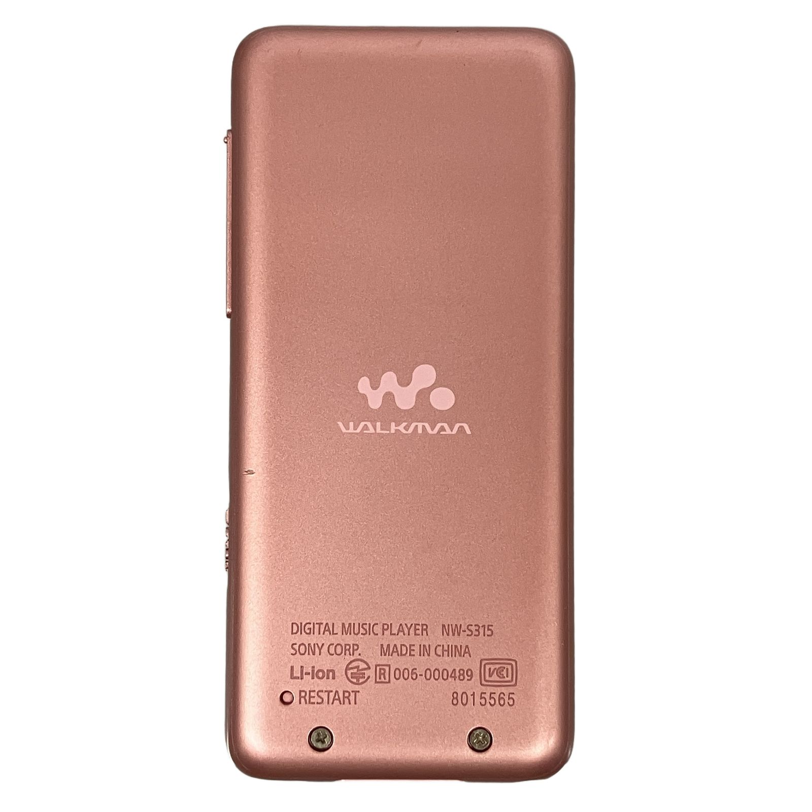 SONY NW-S315K ウォークマン Sシリーズ 16GB スピーカー付属 ピンク