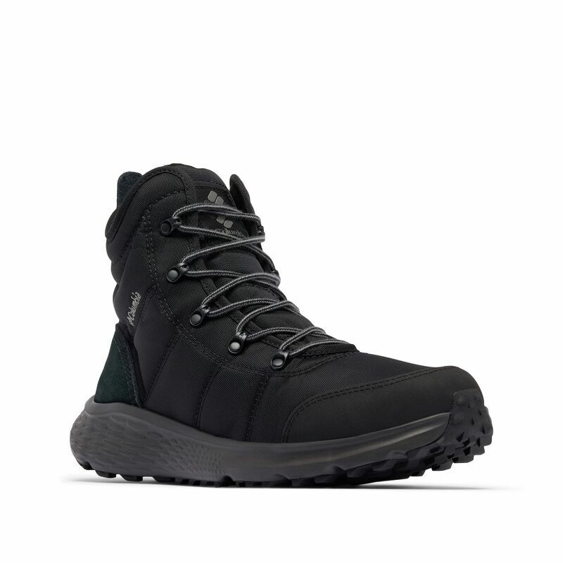 コロンビア メンズ シューズ ブーツ・レインブーツ キャップ ケープ Columbia Fairbanks Cityscape OmniHeat Mens Boots Black Titanium ブラック