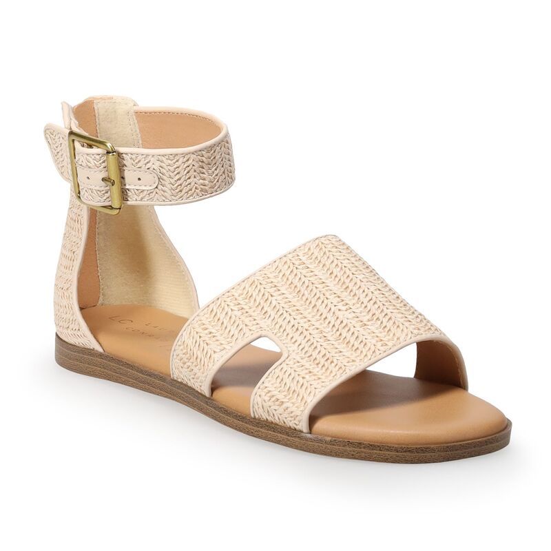 LC Lauren Conrad レディース シューズ サンダル ヒール LC Lauren Conrad Niviann Womensandals witheel Counter Natural