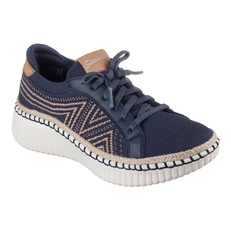スケッチャーズ レディース シューズ サンダル Skechers Wilshire Blvd Bellevue Womenshoes Navy ネイビー