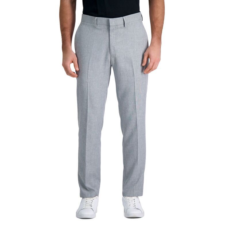 ハガー メンズ ボトムス カジュアルパンツ Mens HaggarR Smart WashRepreveR SlimFit Suit Pants Light Gray グレー