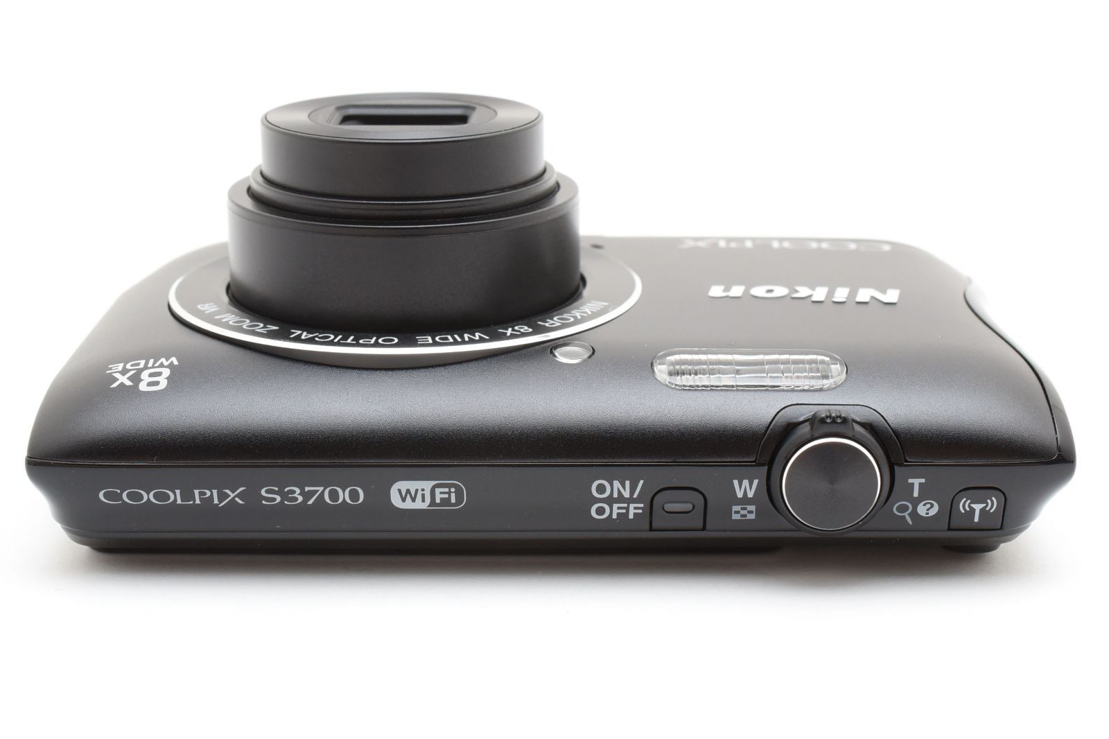 Nikon ニコン COOLPIX S3700 ブラック 元箱 /3185 動作OK 返金保証