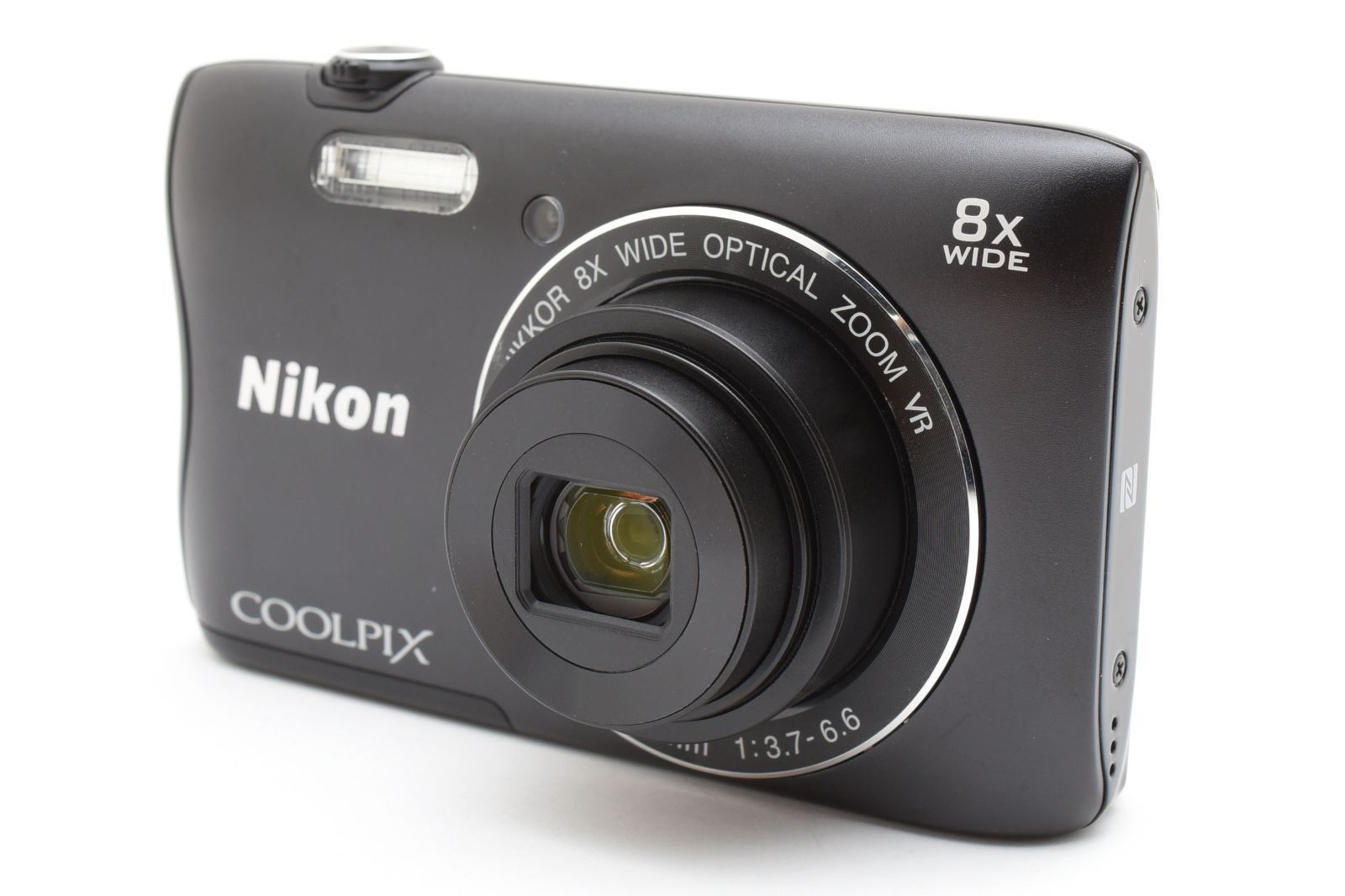 【完動品】Nikon COOLPIX S3700 人気機種 コンデジ 返金保証 Nikon ニコン COOLPIX S3700 ブラック 元箱 /3185 動作OK 返金保証