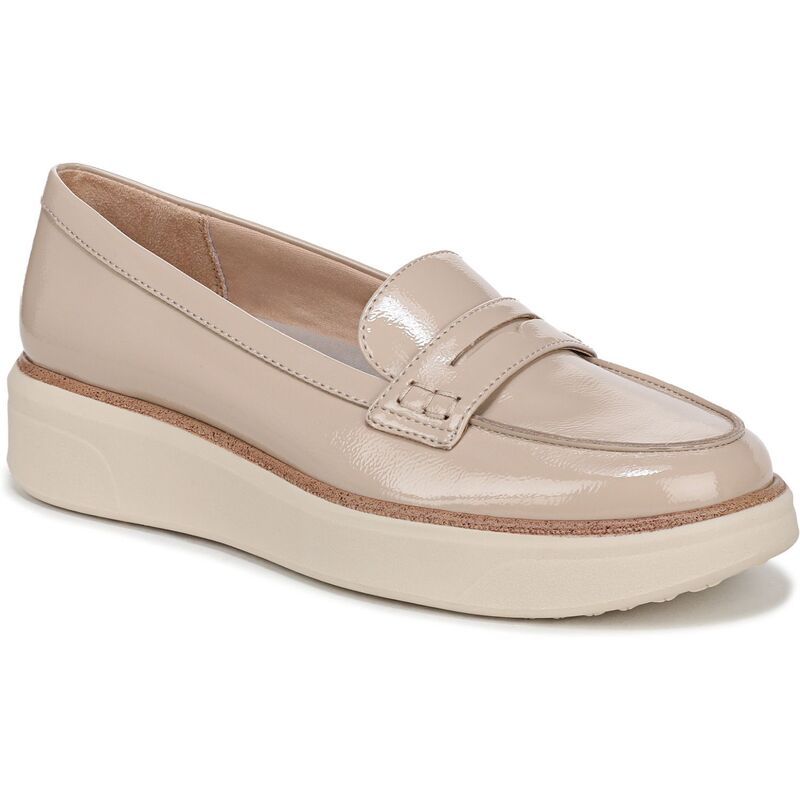 ライフストライド レディース シューズ スリッポン・ローファー チェルシー LifeStride Chelsea Womens Moc Toe SlipOn Loafers Tender Taupe トープ