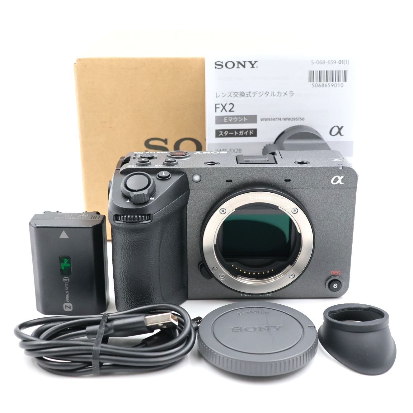 ■シャッター数316枚！新品同様■ SONY FX2 ボディ ILME-FX2B ミラーレス一眼カメラ ソニー