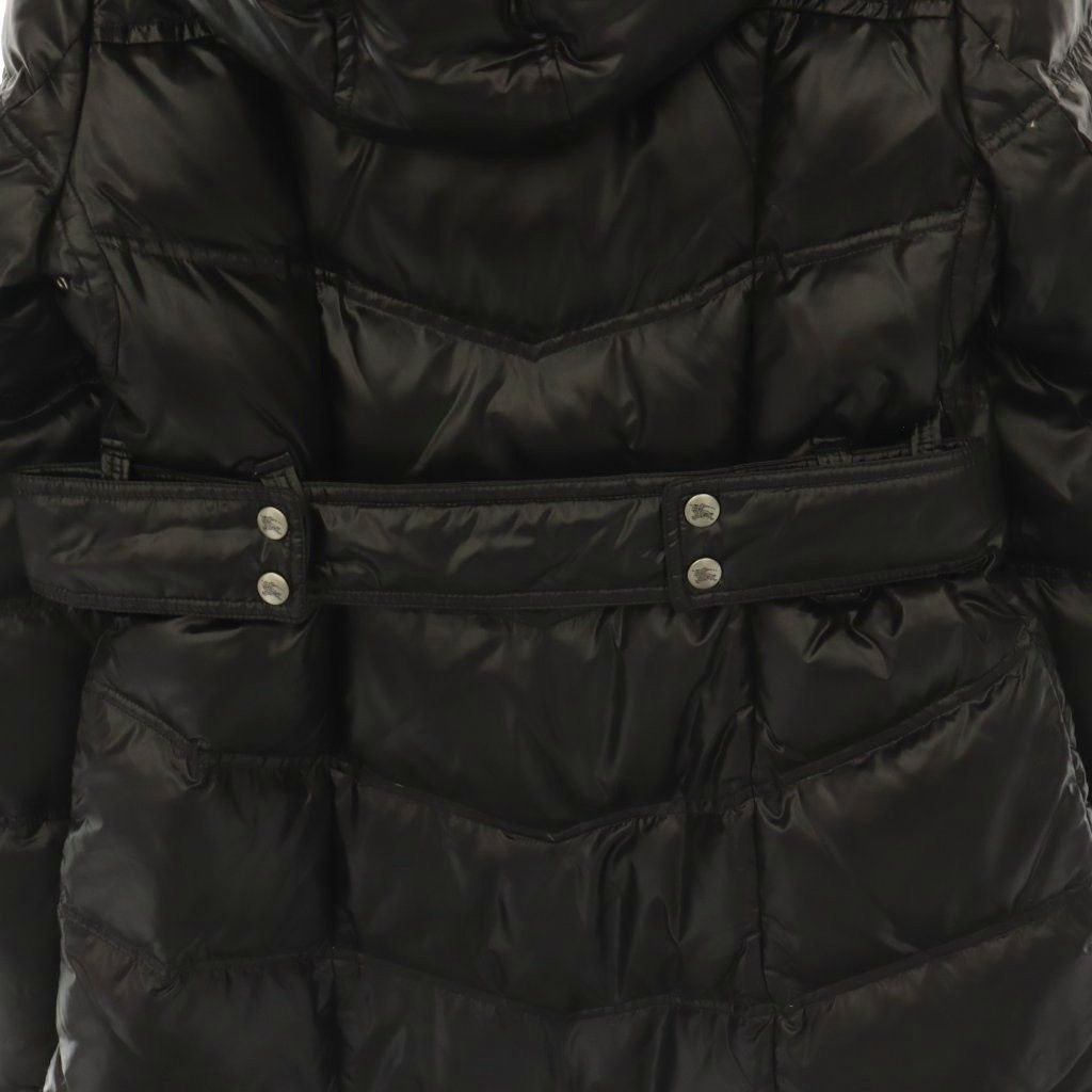 バーバリーブルーレーベル BURBERRY BLUE LABEL ダウンコート フード