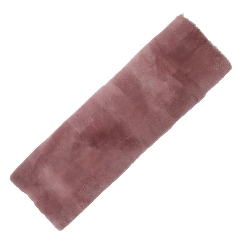 クラフトワークス(Craft Works) 座布団 桜 40×120cm ムートンシートクッション 淡色 1