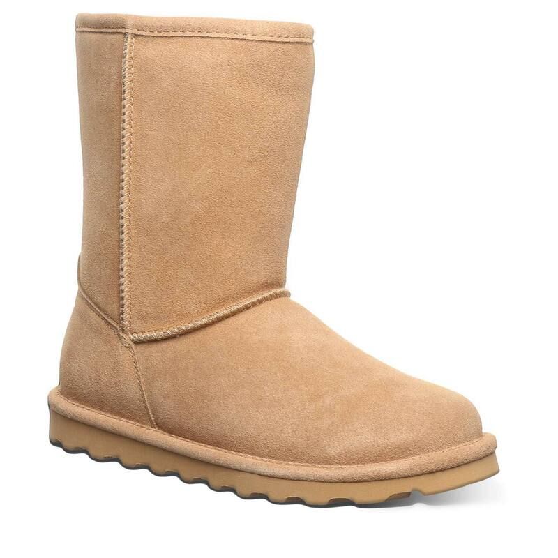 ベアパウ レディース シューズ ブーツ・レインブーツ スエード Bearpaw Elle Short Womensuede Winter Boots Iced Coffee コーヒー