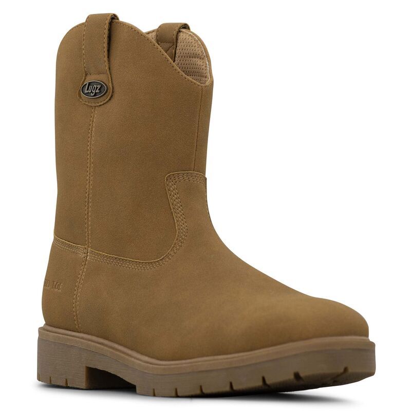 ラグズ メンズ シューズ ブーツ・レインブーツ Tシャツ Lugz Duster Mensteel Toe Boots Tobacco Gum
