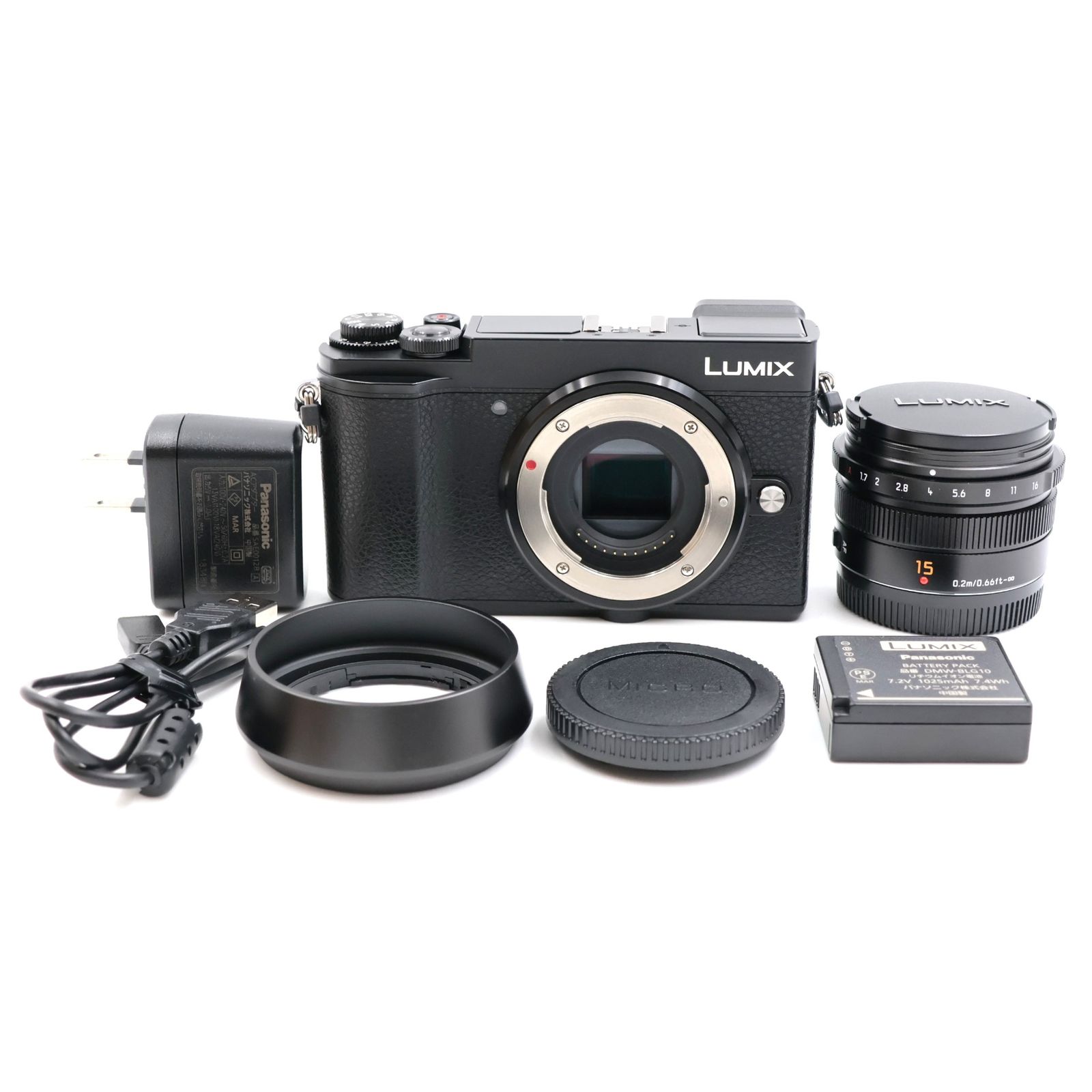 □シャッター数8312枚！極上品□ Panasonic LUMIX GX7 Mark III 単焦点