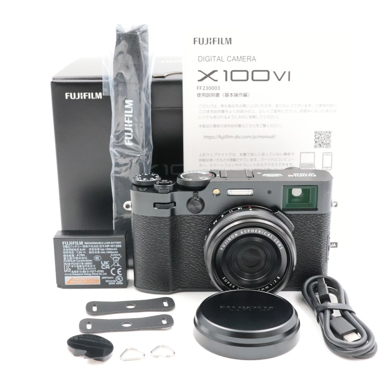 □シャッター数700枚！新品同様□ FUJIFILM X100Ⅵ ブラック デジタル