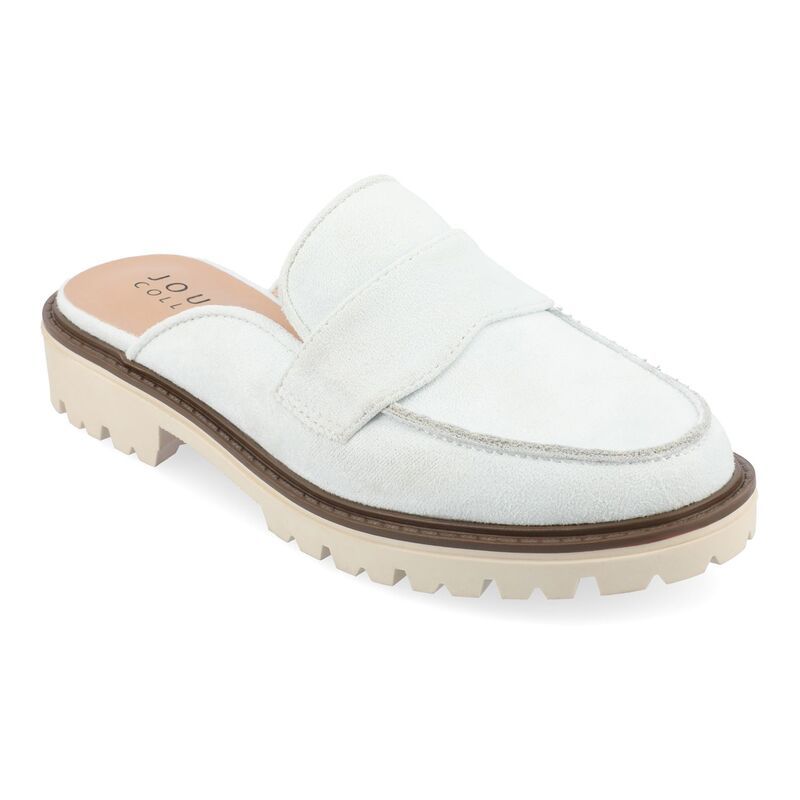 ジャーニー レディース シューズ サンダル Journee Miycah Womens Mule Flats Blue ブルー