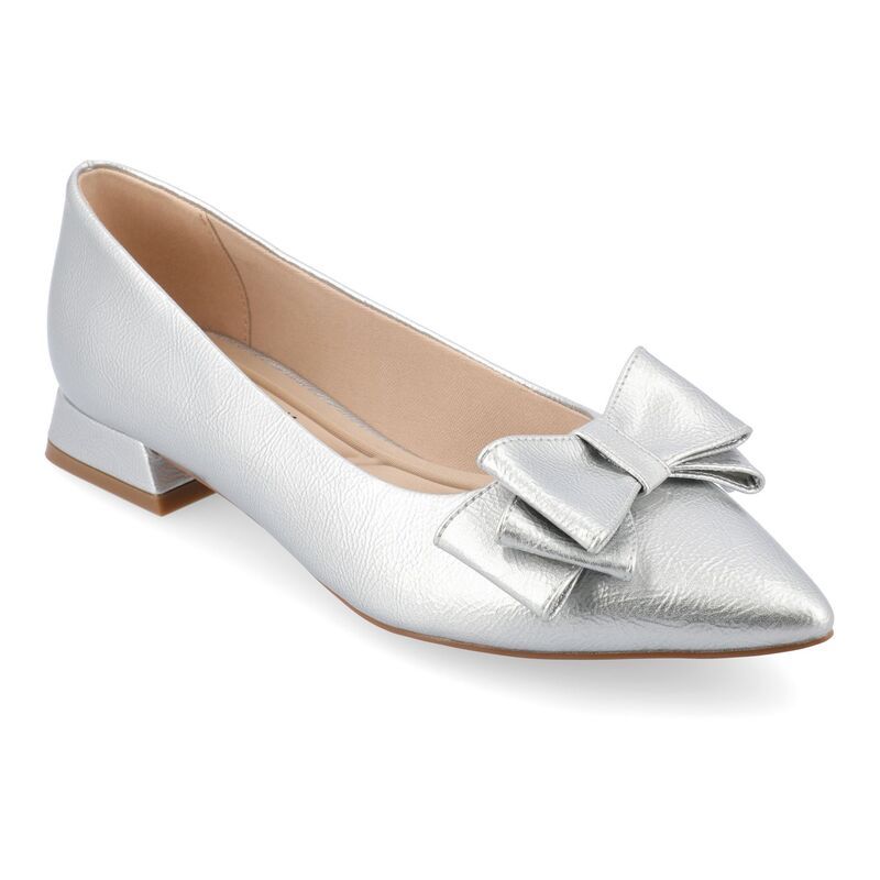 ジャーニー レディース シューズ サンダル Journee Ophelia Womens Flatsilver シルバー