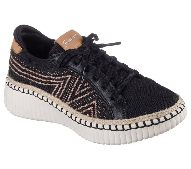 スケッチャーズ レディース シューズ サンダル Skechers Wilshire Blvd Bellevue Womenshoes Black ブラック