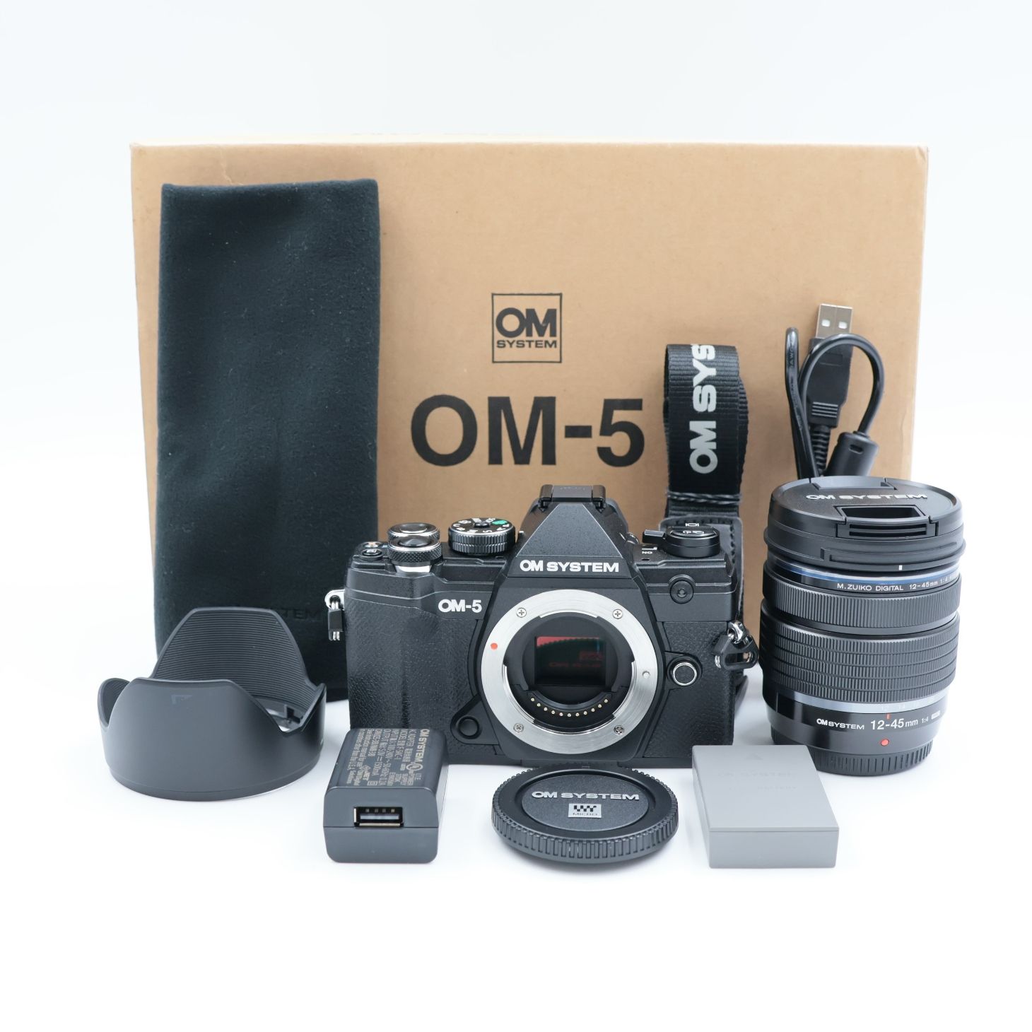 □シャッター数1081枚！新品同様□ OLYMPUS OM SYSTEM OM-5 12-45mm F4