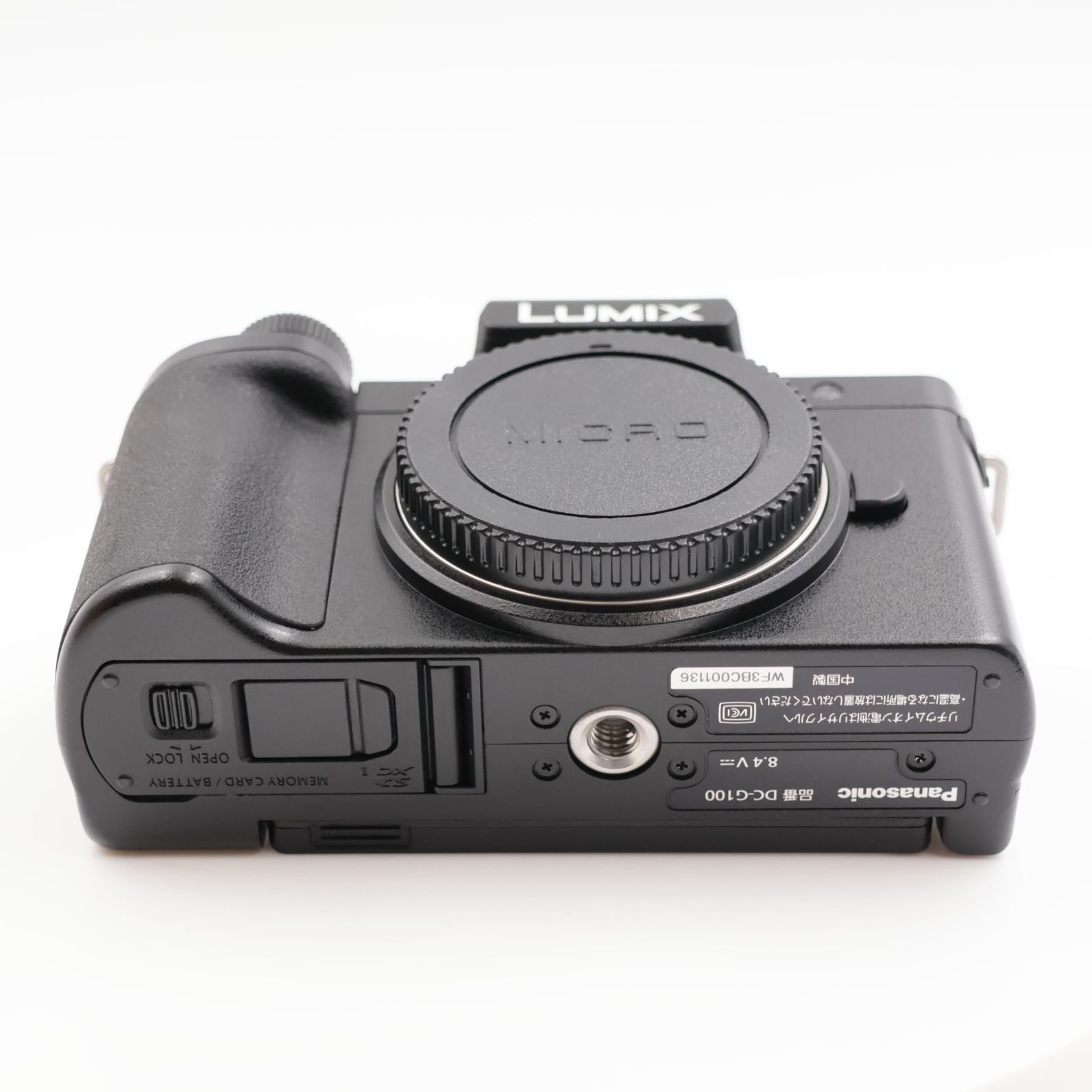 □シャッター数1361枚！良品□ Panasonic LUMIX DC-G100K ミラーレス