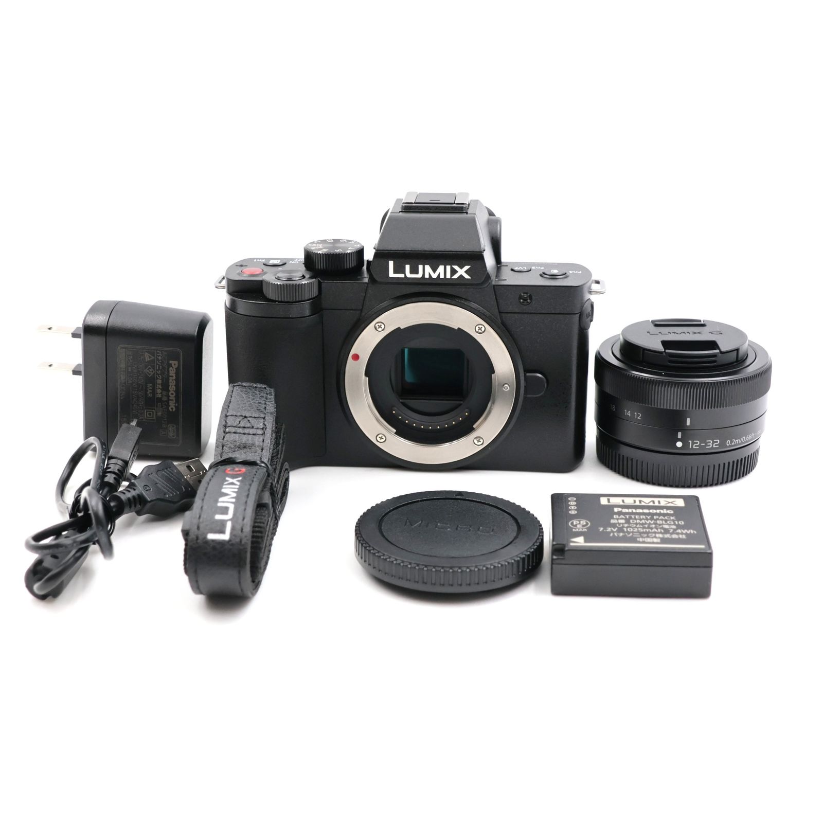 ■シャッター数1361枚！良品■ Panasonic LUMIX DC-G100K ミラーレス一眼カメラ 標準ズームレンズキット ブラック パナソニック