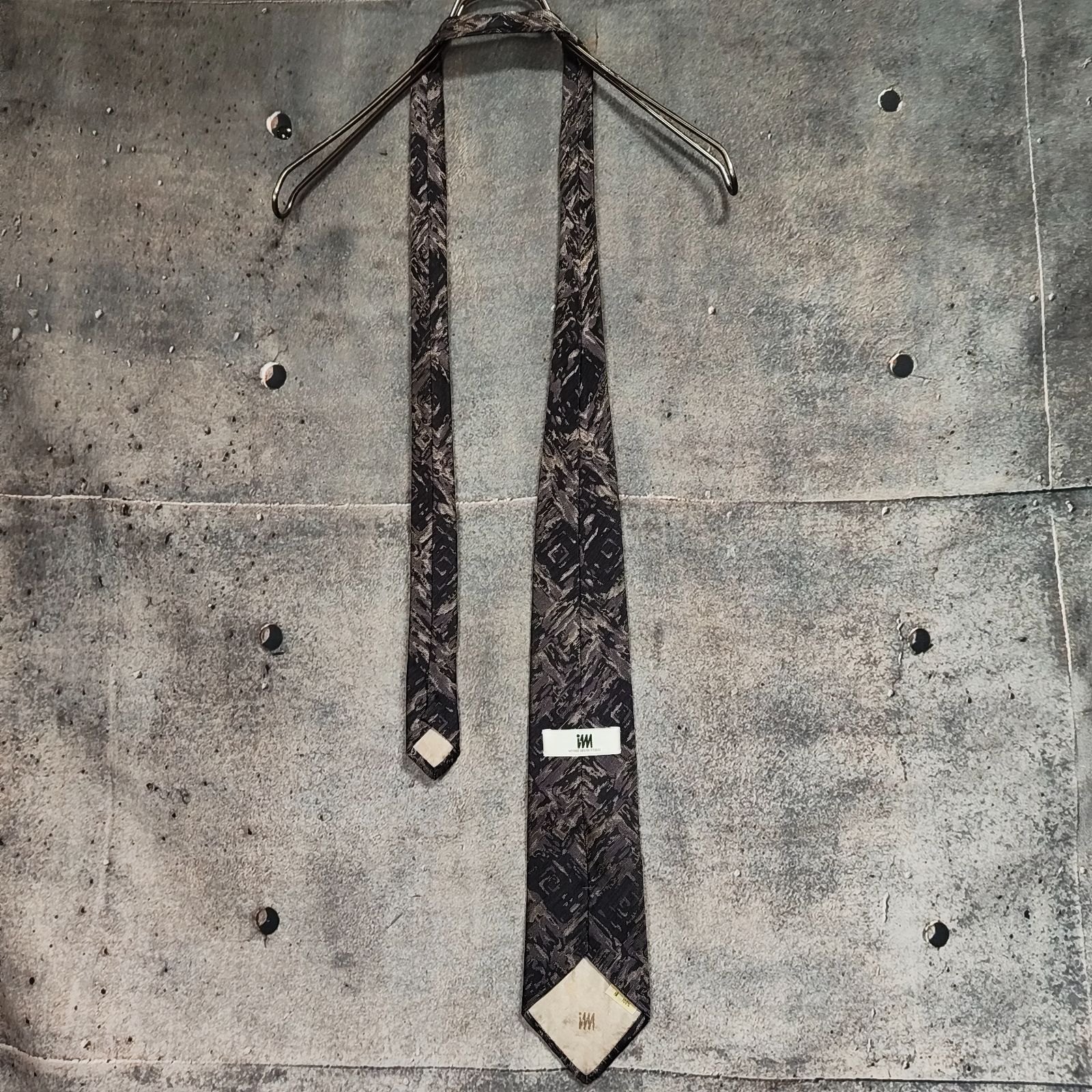 ぽぽら様　２点おまとめ 90s IM MIYAKE DESIGN STUDIO イッセイミヤケ vintage geometric silk