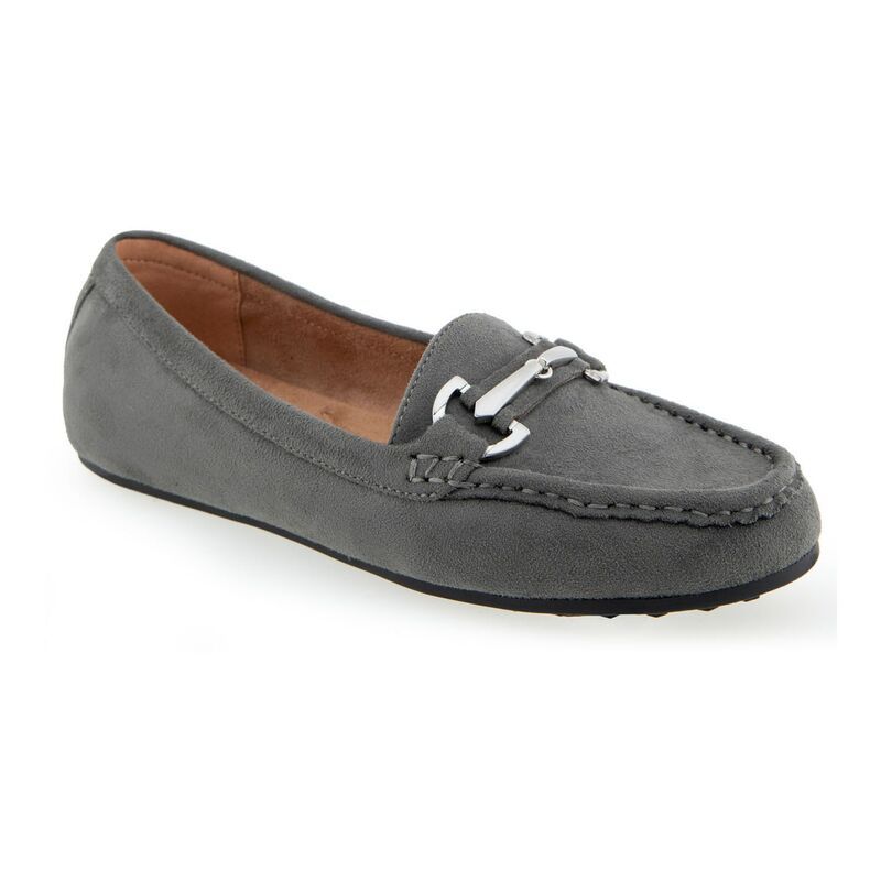 エアロソールズ レディース シューズ スリッポン・ローファー Aerosoles Day Drive Womens Loafer Flats Quiet Shade