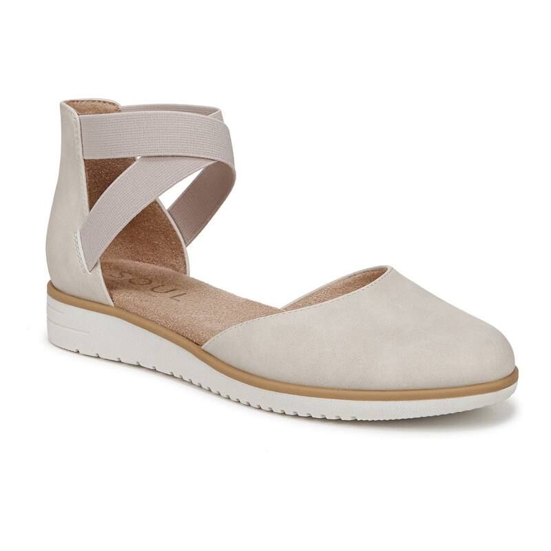 ソウルニュトライザー レディース シューズ サンダル SOUL Naturalizer Intro Womenslip On Flats Porcelain