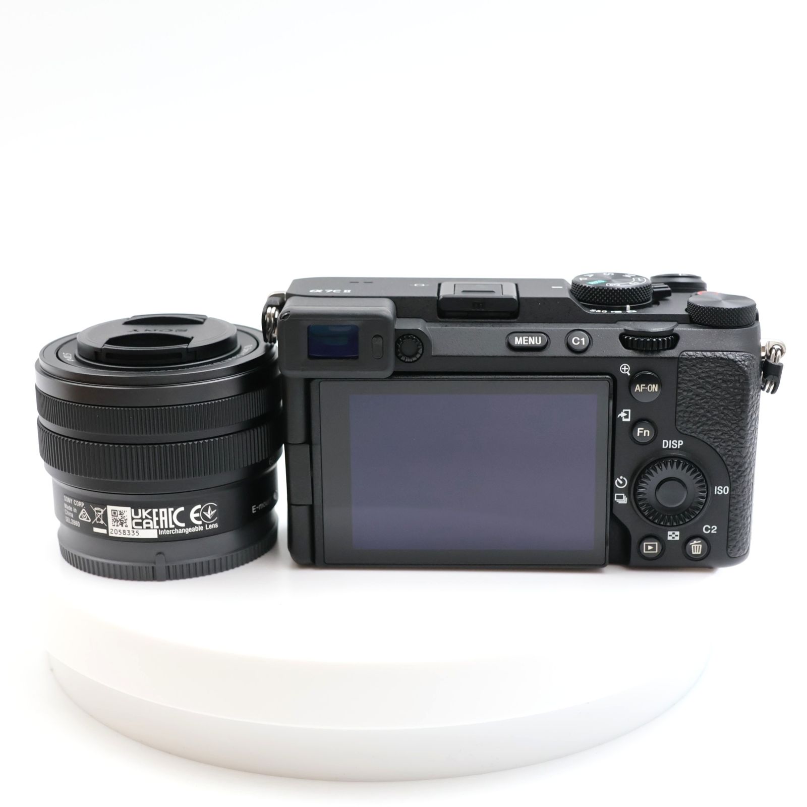 α7CⅡブラックFE24F2.8G レンズセット シャッター数88回充電器付き □シャッター数28363枚！良品□ SONY α7C II ズームレンズキット