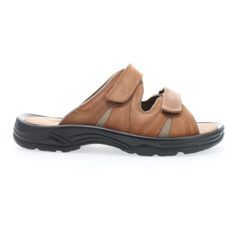 プロペット メンズ シューズ サンダル Propet Vero Menslide Sandals Brown ブラウン