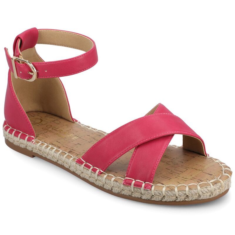 ジャーニー レディース シューズ サンダル Journee Lyddia Womensandals Hot Pink ピンク