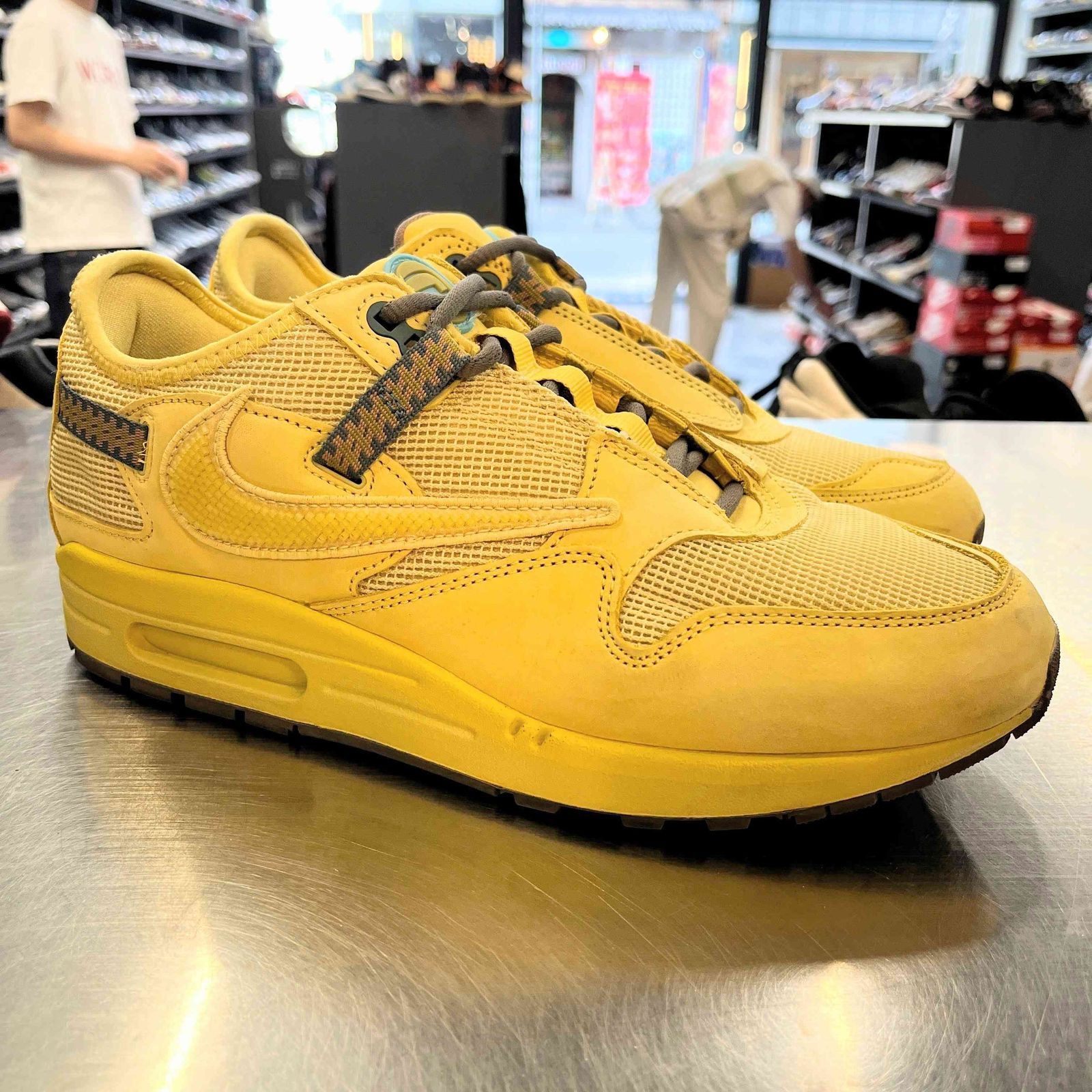US9】 NIKE AIR MAX 1 / CJ TRAVIS SCOTT DO9392-700 【中古】 箱有 