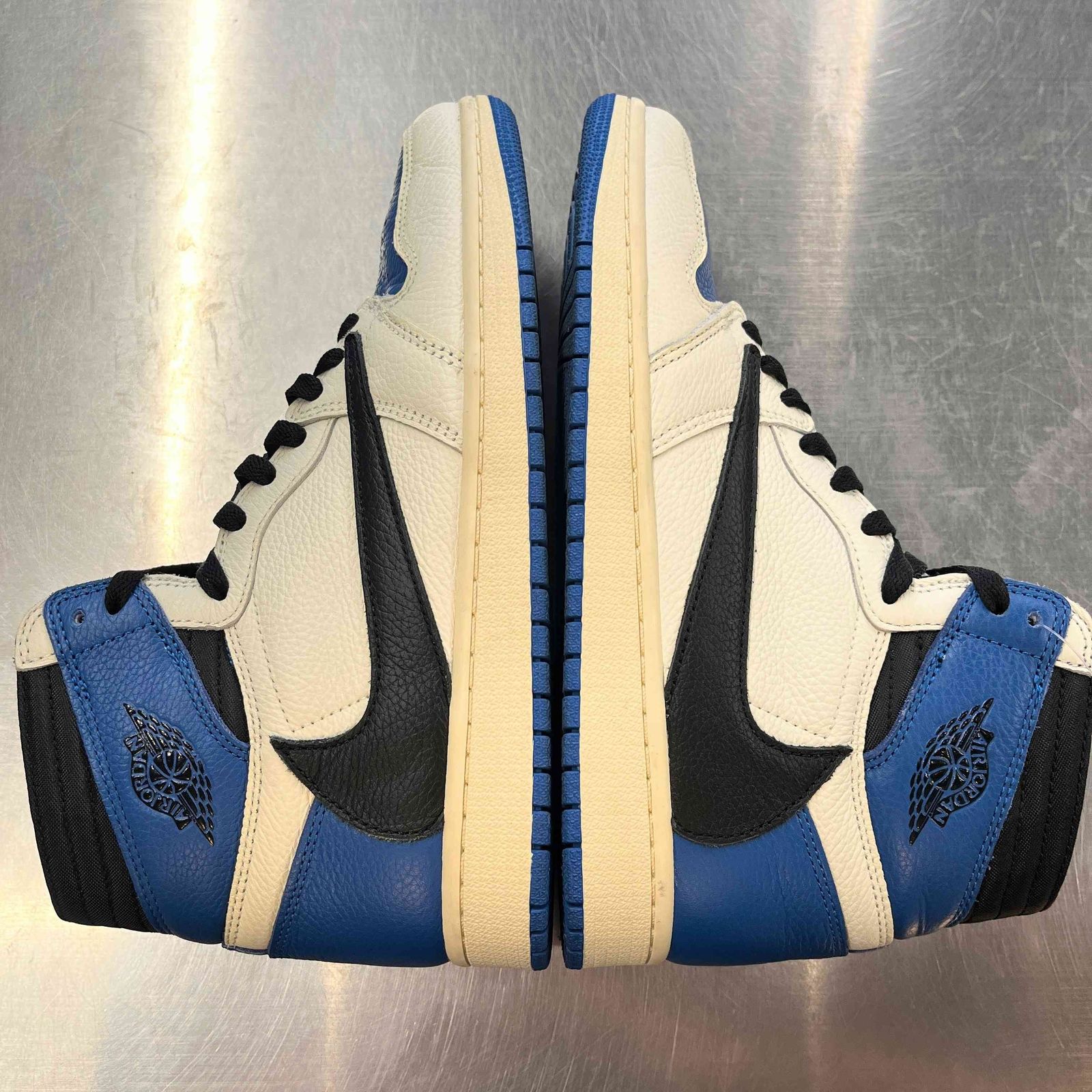 US8.5】 AIR JORDAN 1 RETRO HIGH OG SP Travis Scott / Fragment