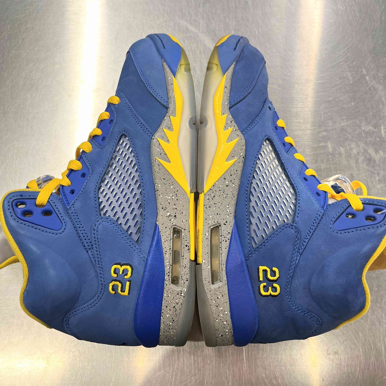 US9】 AIR JORDAN 5 RETRO LANEY JSP CD2720-400 【中古】 箱有 - メルカリ