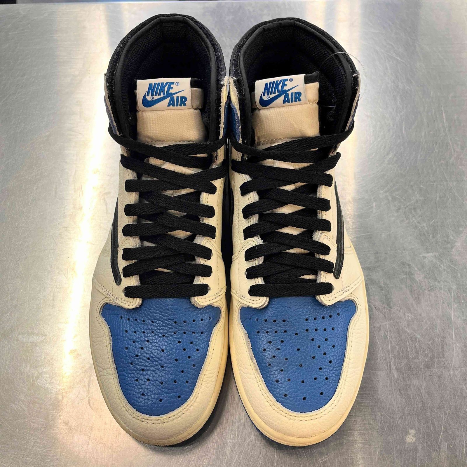 US8.5】 AIR JORDAN 1 RETRO HIGH OG SP Travis Scott / Fragment
