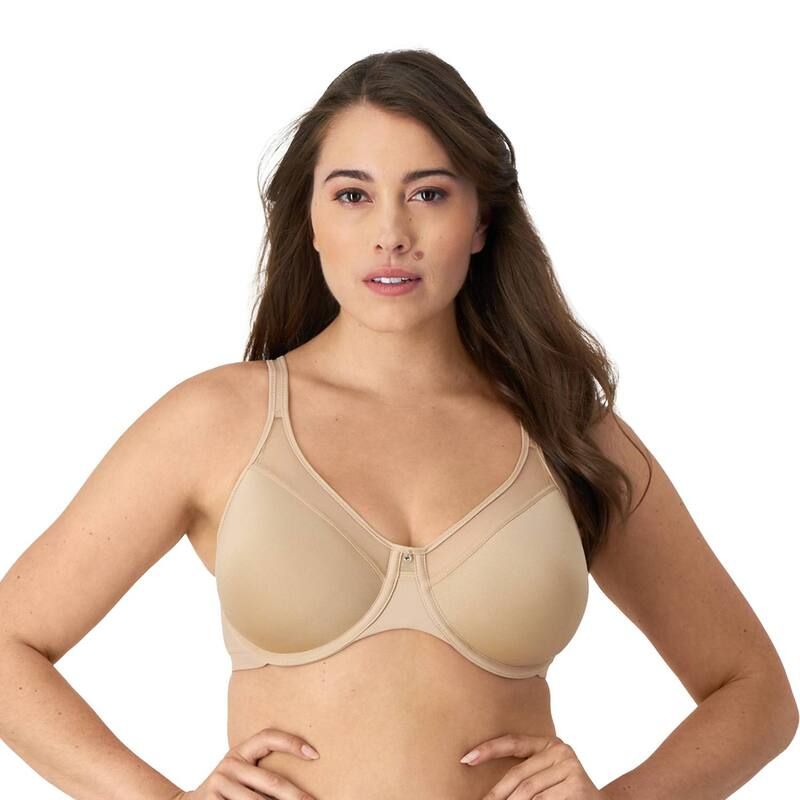 バリ レディース アンダーウェア ブラジャー Bali One Smooth Ultra Light Convertible FullCoverage Bra 3439 Beige ベージュ