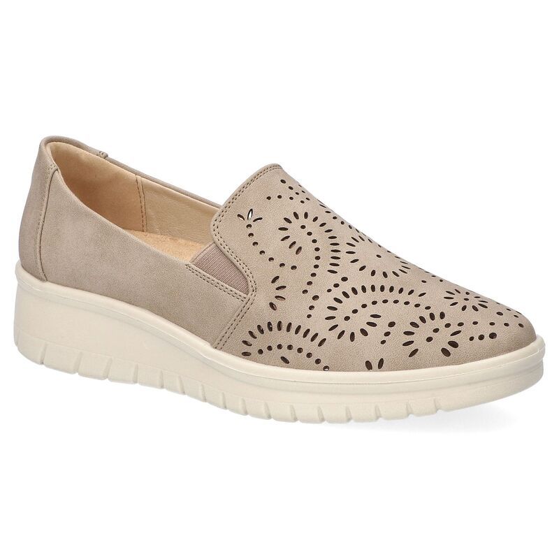 イージーストリート レディース シューズ サンダル Ying by Easy Street Womens Comfort Flats Natural