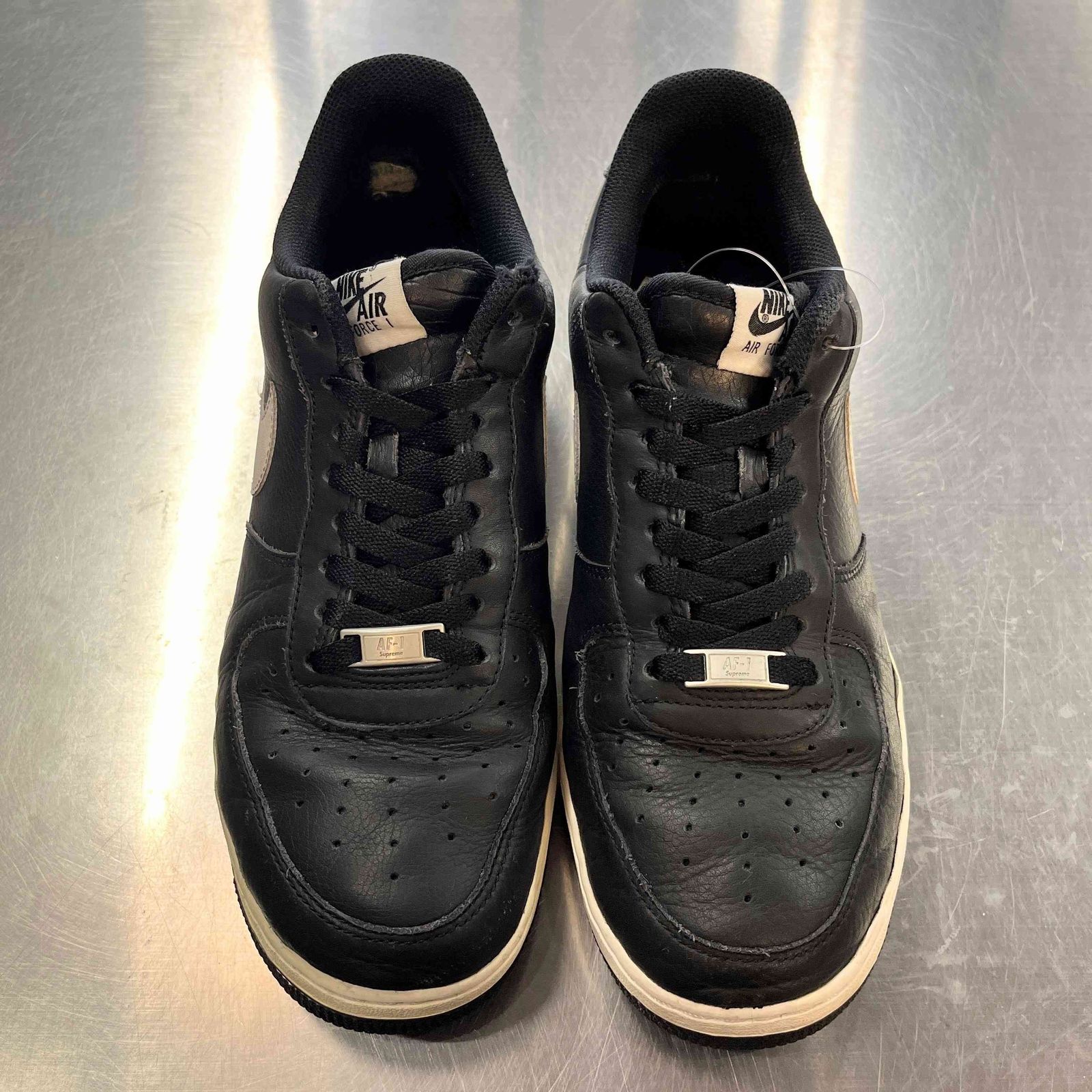 US10】 NIKE AIR FORCE 1 / SUPREME / CDG AR7623-001 【中古】 箱有 