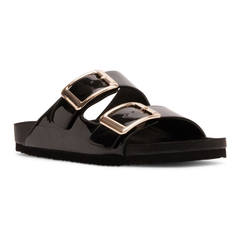 マッデンガール レディース シューズ サンダル Womens Madden Girl Bodiee Sandals Black Patent ブラック