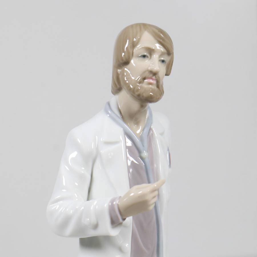 美品！】 リヤドロ Lladró フィギュリン 34cm 素敵なドクター THE