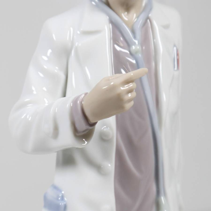 美品！】 リヤドロ Lladró フィギュリン 34cm 素敵なドクター THE