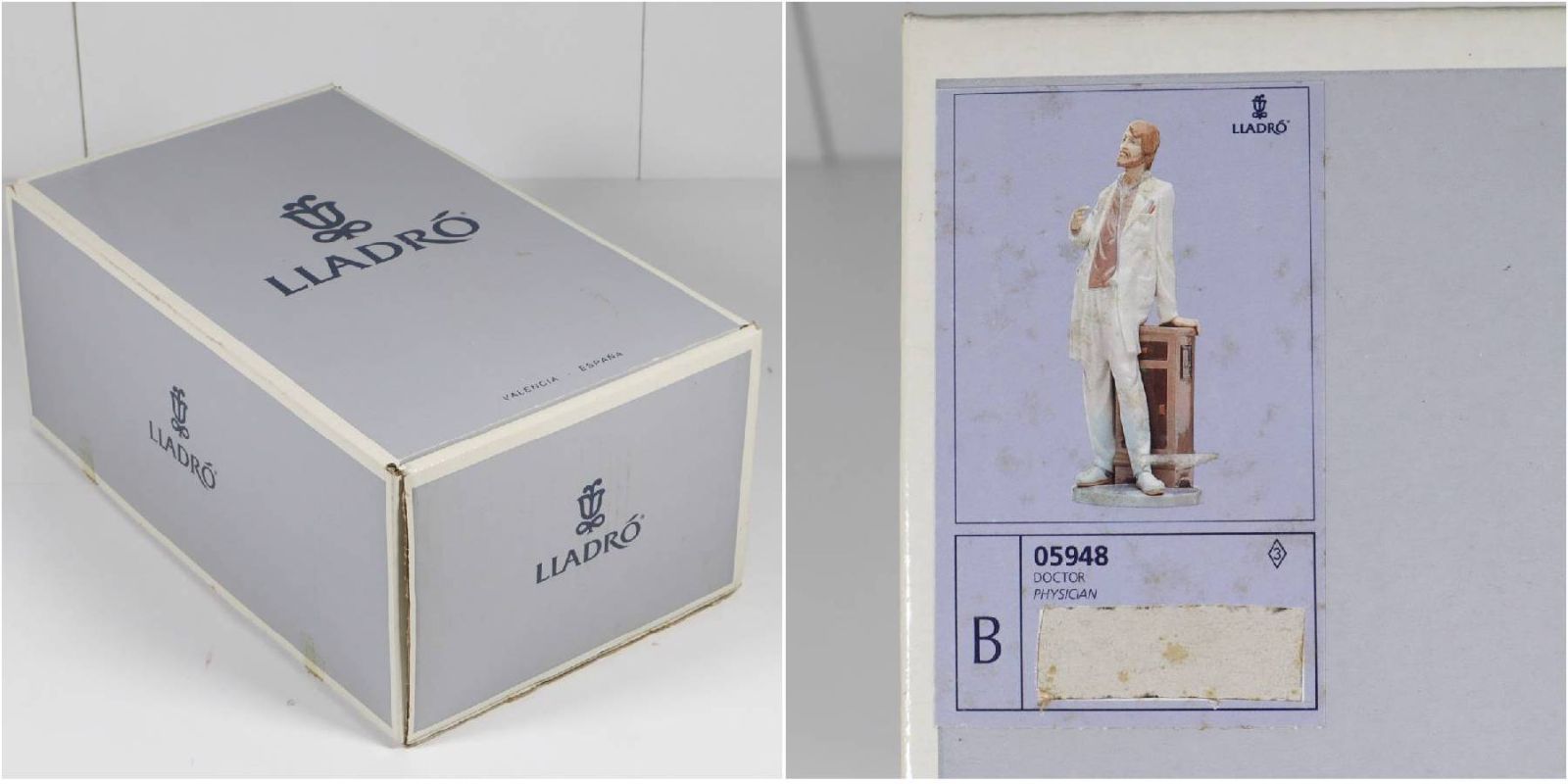 美品！】 リヤドロ Lladró フィギュリン 34cm 素敵なドクター THE