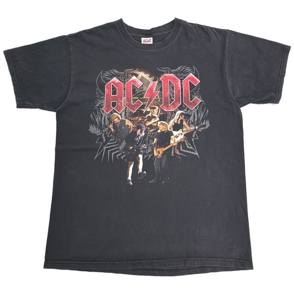 00年代 ACDC エーシーディーシー BLACK ICE TOUR ツアーTシャツ