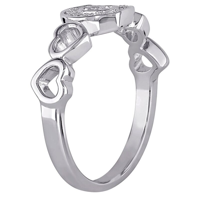 ステラ グレース レディース アクセサリー リング Stella Grace Sterling Silver Diamond Accent Heart Ring Sterling シルバー ステラ グレース レディース アクセサリー リング Stella Grace Sterling Silver Diamond Accent Heart Ring Sterling シルバー
