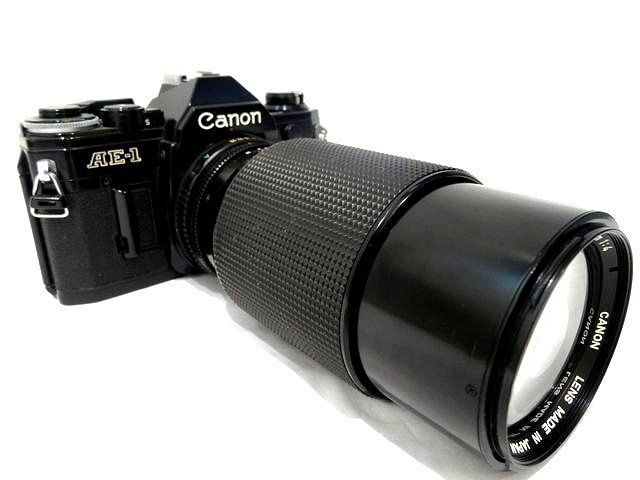 動作確認済み Canon AE-1 □ キャノン フィルムカメラ 70-210mm 動作確認済み Canon AE-1 □ キャノン フィルムカメラ 70-210mm