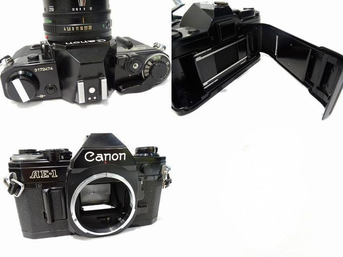 動作確認済み Canon AE-1 □ キャノン フィルムカメラ 70-210mm