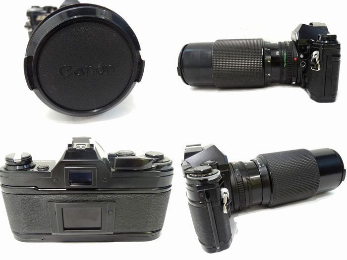 動作確認済み Canon AE-1 ■ キャノン フィルムカメラ 70-210mm フィルムカメラ 望遠レンズ □ ７G8E 動作確認済み Canon AE-1 □ キャノン フィルムカメラ 70-210mm