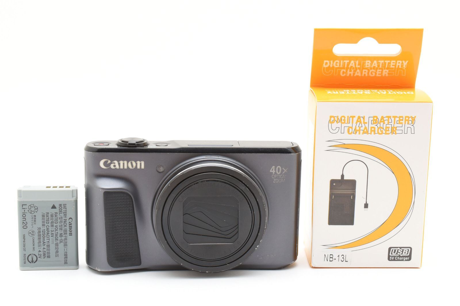 Canon キャノン PowerShot SX720 HS ブラック /3187 動作OK 返金保証