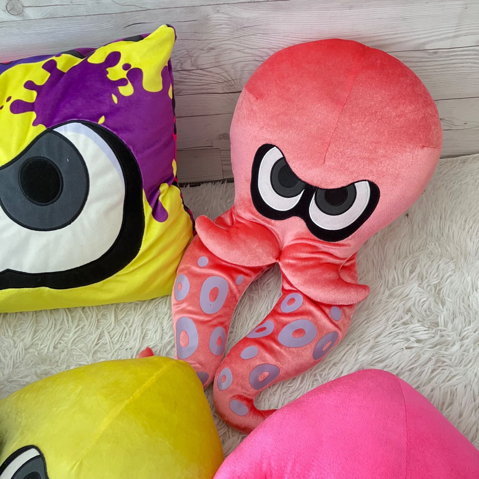 スプラトゥーン ぬいぐるみ イカ タコ 任天堂 Splatoon クッション 8点