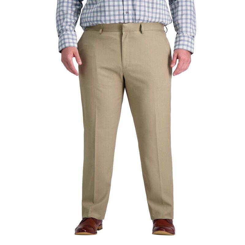 ハガー メンズ ボトムス カジュアルパンツ トール Big Tall HaggarR Premium Comfort StraightFit FlatFront Dress Pants Khaki カーキ