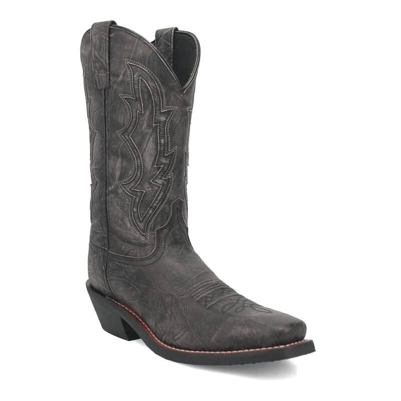 ラレド メンズ シューズ ブーツ・レインブーツ レザー Laredo Jessco Mens Leather Cowboy Boots Black ブラック