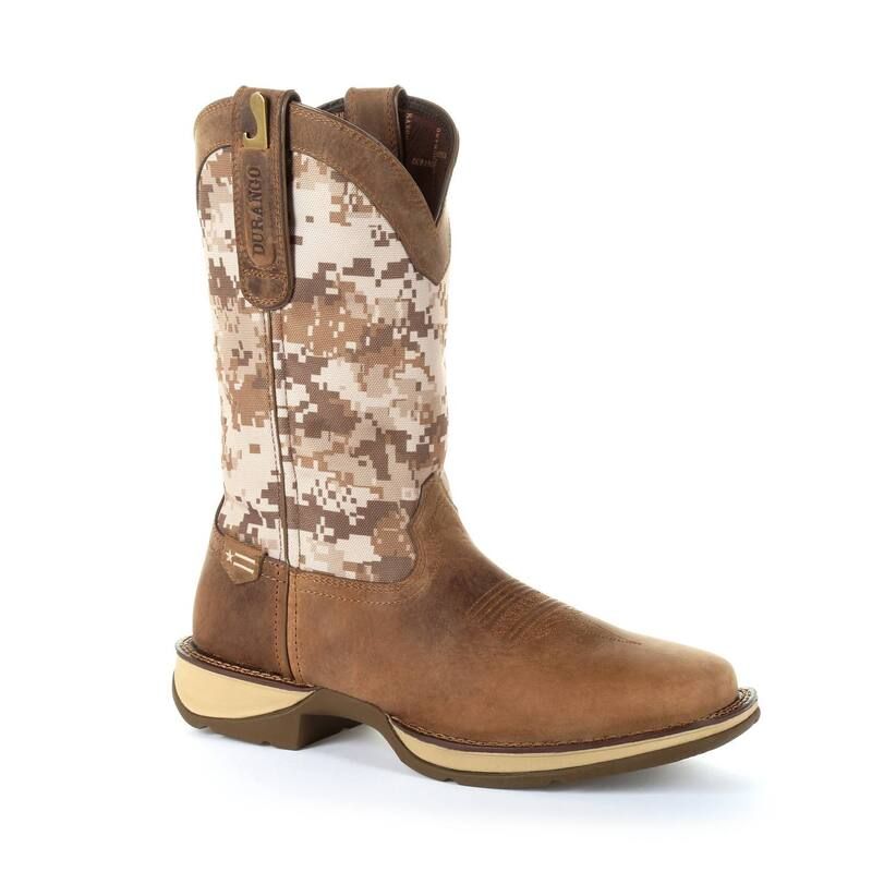 ドゥランゴ メンズ シューズ ブーツ・レインブーツ Durango Rebel Desert Camo Mens Western Boots Dusty Brown ブラウン