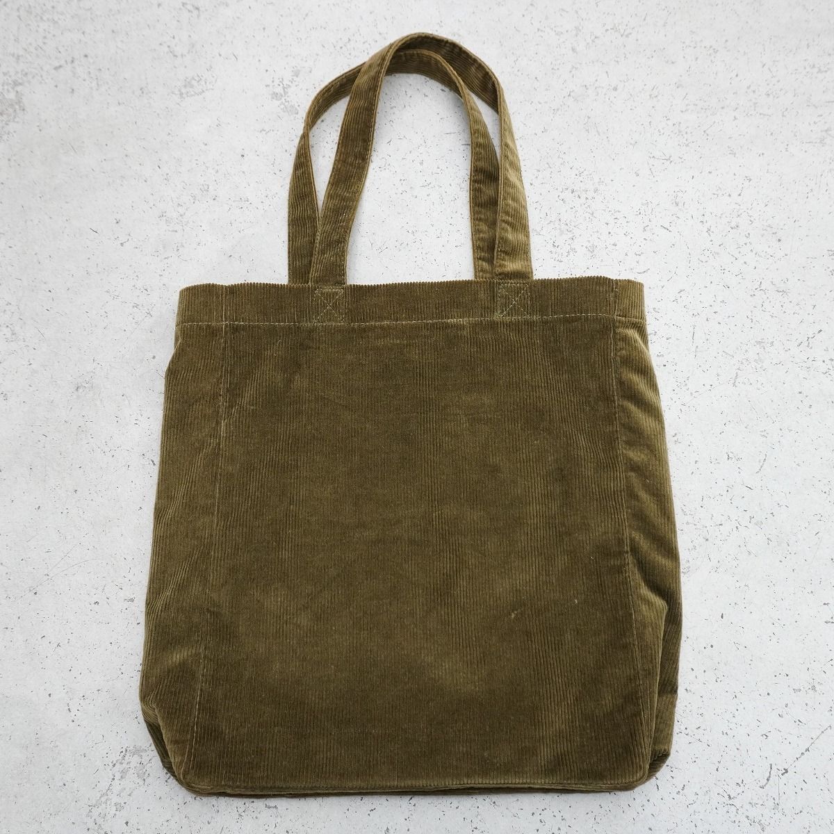 A.P.C. APC アーペーセー コーデュロイ トート バッグ オリーブ系 